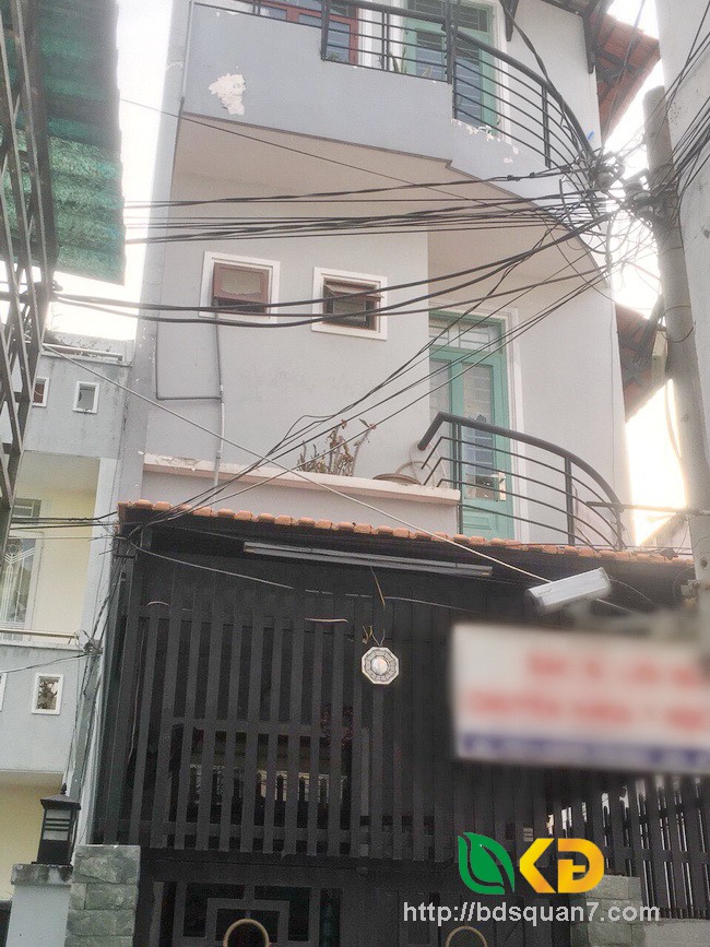 Bán nhà 2 lầu góc 2 mặt tiền hẻm đường Huỳnh Tấn Phát Quận 7